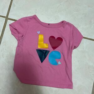 464. Garanimals Pink LOVE Shirt Size 3-6 Months